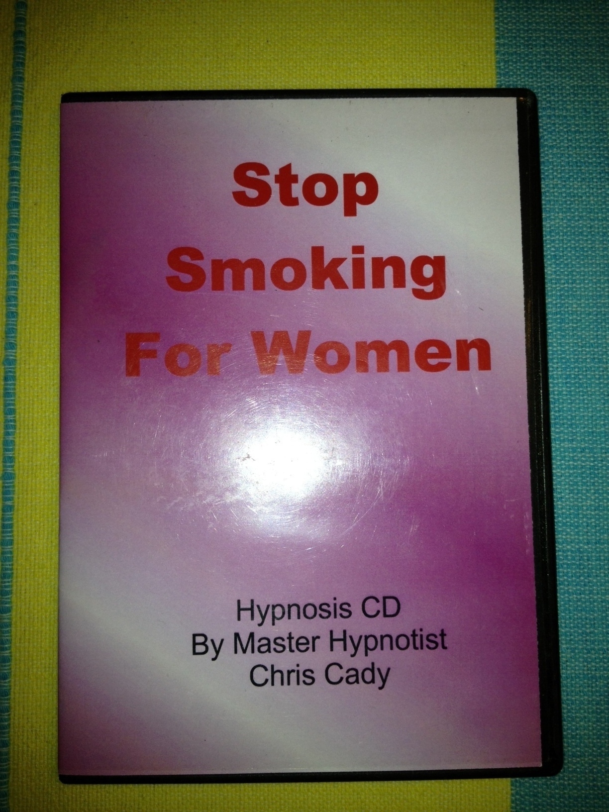 stop smoking for women with hypnosis hypnotherapy Chris Cady